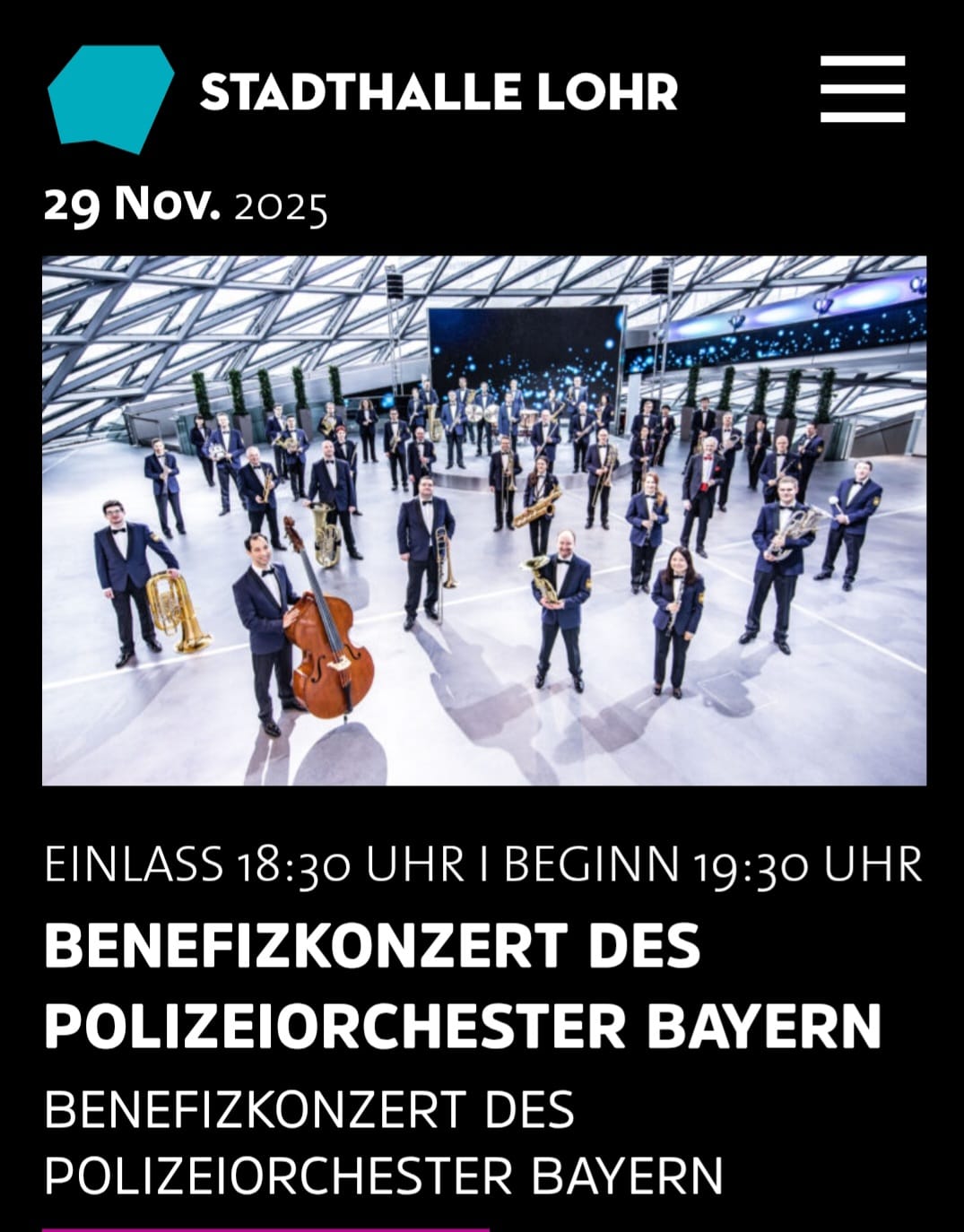 Benefizkonzert - vergrößern