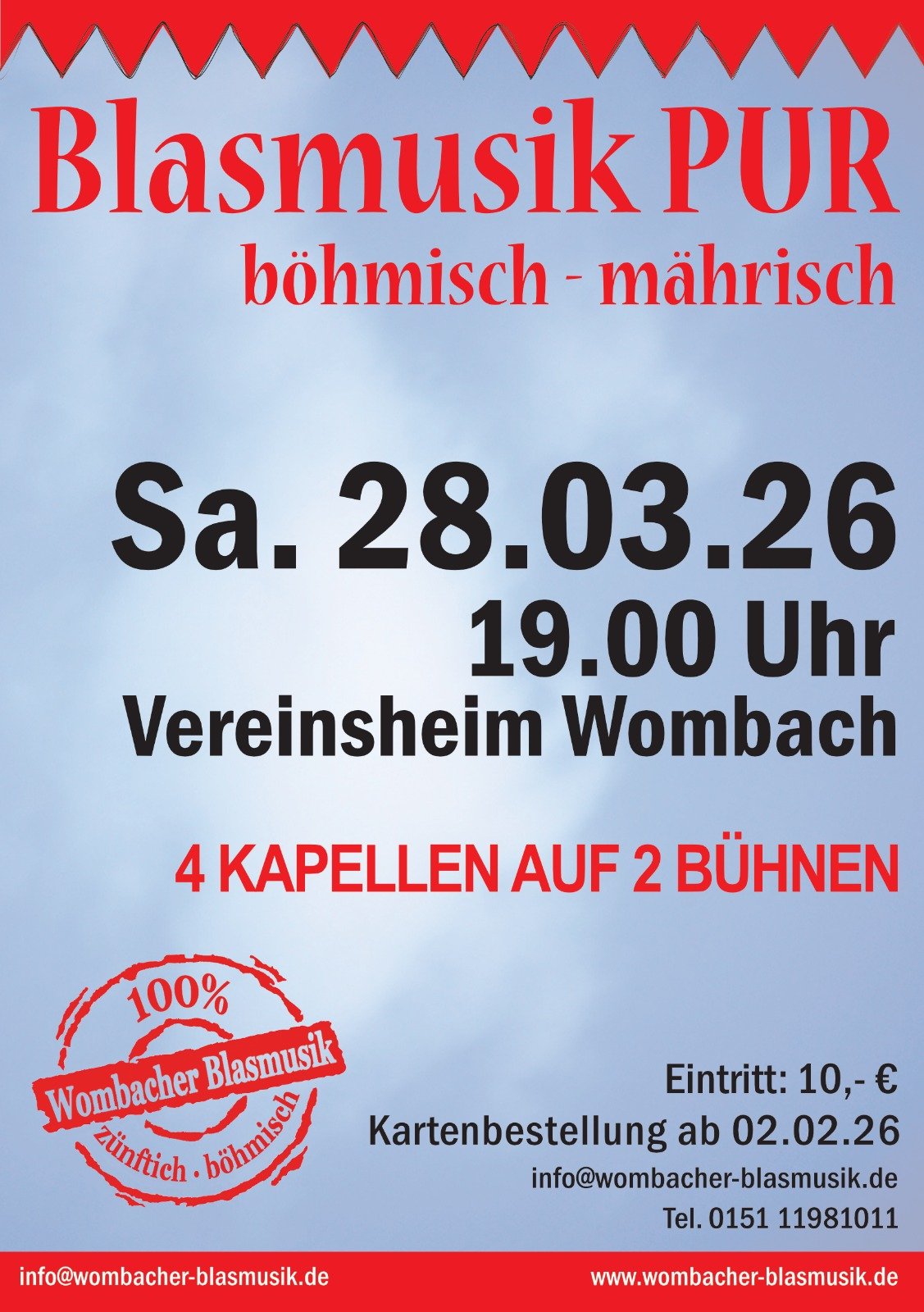 Blasmusik PUR - vergrößern